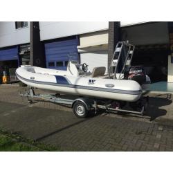 Tigermarine 520 sportline, incl. 60pk suzuki, 2015