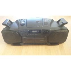 Grote Philips radio ghettoblaster