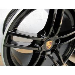 Porsche 991/997 ORIGINELE 19" Sport met banden