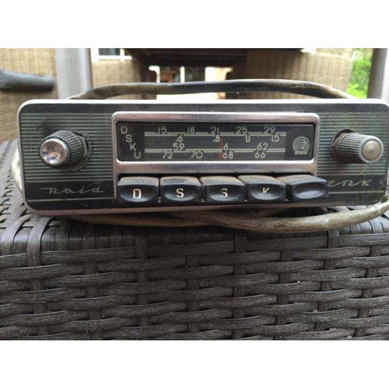 Zrk 12v oldtimer radio vw kever t1 karmann bmw volvo amazone