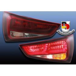 LED achterlichten voor Audi A1 Bj. 2011 >> Rood/Smoke