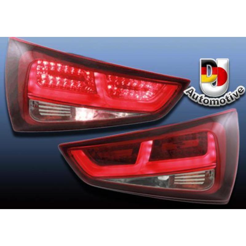 LED achterlichten voor Audi A1 Bj. 2011 >> Rood/Smoke