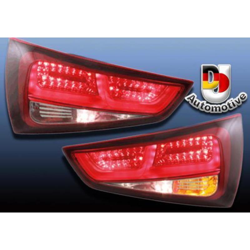 LED achterlichten voor Audi A1 Bj. 2011 >> Rood/Smoke