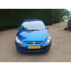 Peugeot 307 2.0 HDI 66KW 5DR 2002 Blauw CLIMA