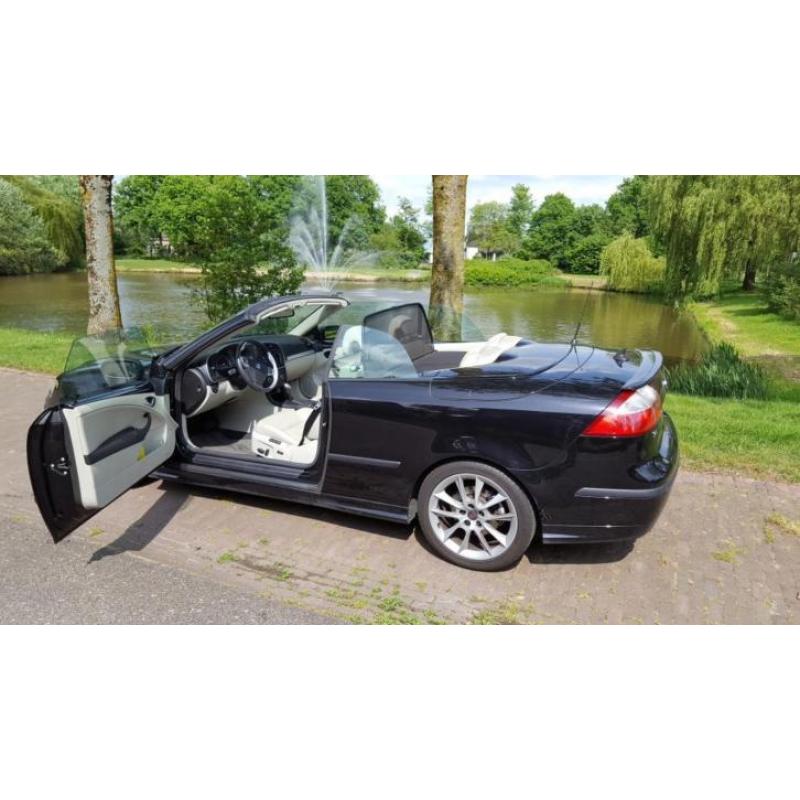 Saab 9-3 2.8 Turbo V6 Cabriolet AUT Zwart 250PK Full Option