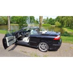 Saab 9-3 2.8 Turbo V6 Cabriolet AUT 2007 Zwart 250PK!