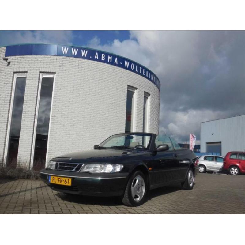 Saab 900 Cabrio 2.0i SE Leer/NAP/NL Auto/APK tot 03-2017!