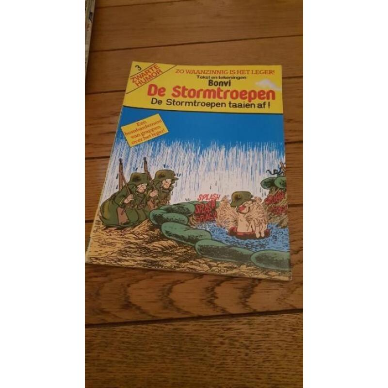 Stormtroepen WO2 stripboek 1982