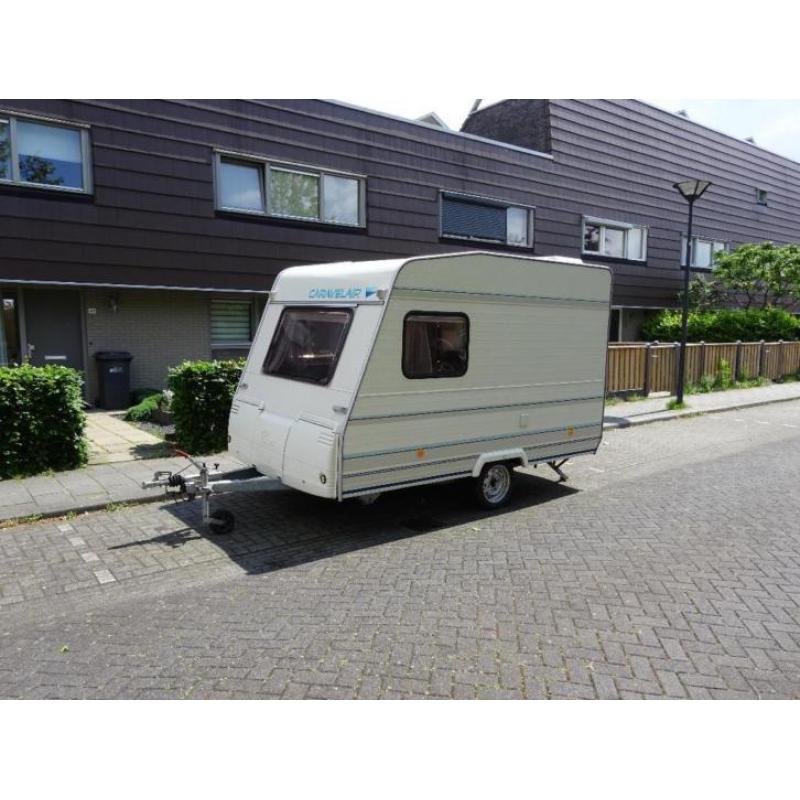 Caravelair 330 Silver, 1997, 2 pers, wc-ruimte, voortent