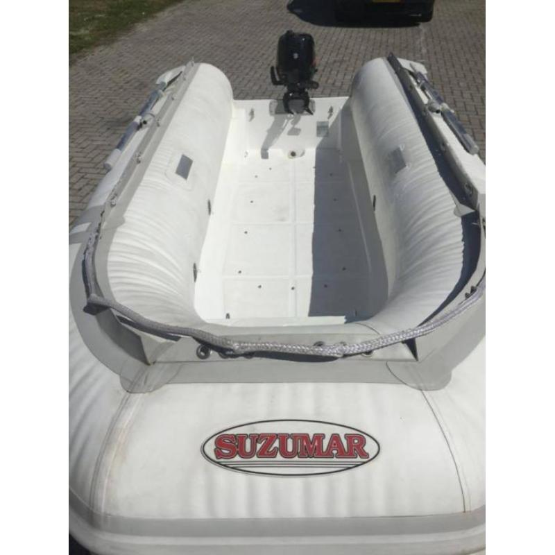 Rubberboot (RIB) 350 cm inc. 6pk suzuki en trailer