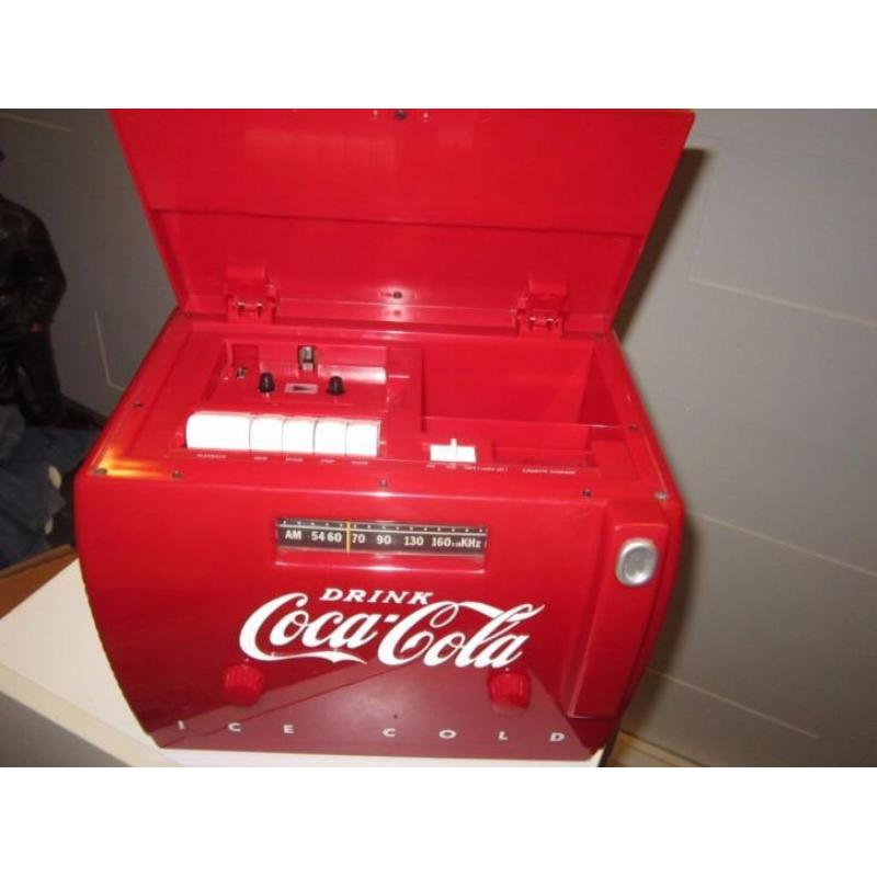 Radio Cassette player Coca Cola