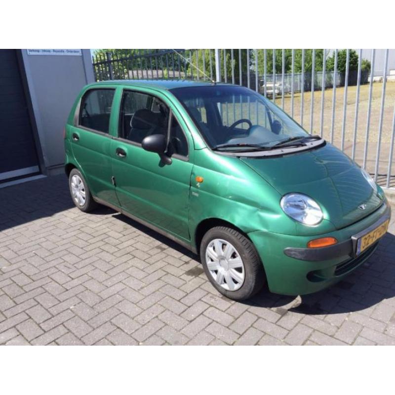 Daewoo Matiz SE0.8 2000 Groen Stuurbekrachtiging