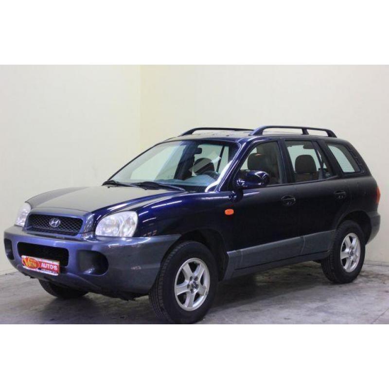 Hyundai Santa Fe 2.4i-16V 4WD Navy Clima Leer (bj 2003)