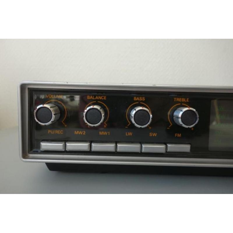 Teaklook retro Philips radio 22RH901 type 701 jaren 70