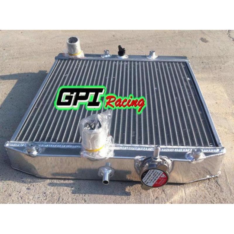 Aluminum radiator honda civic sir/ii/t ype-r/vti b16 vtec mt