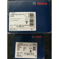 Bosch remblokken passend op Volvo V40/S40