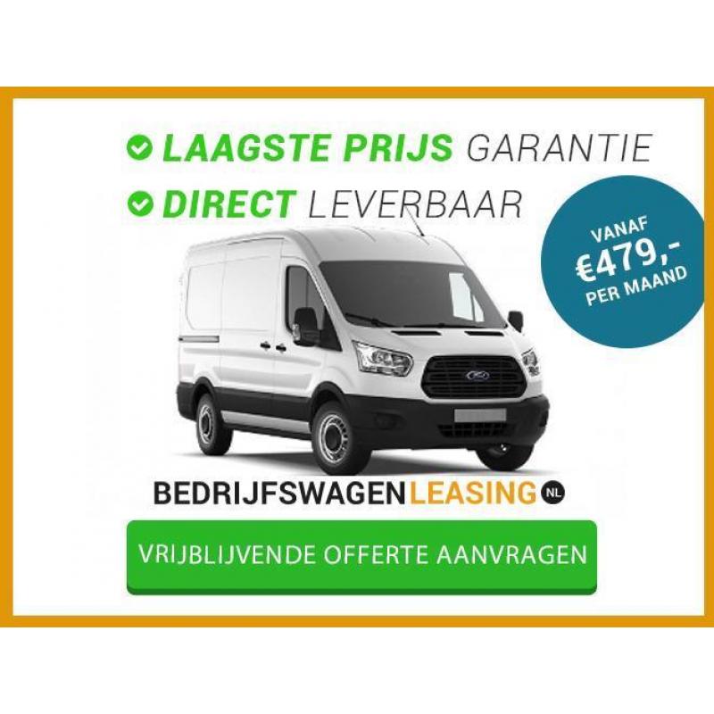 All-in Ford Transit L2H2 lease ook voor starter en ZZP'er