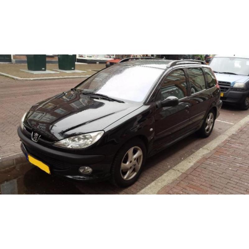 Peugeot 206 1.6 stationwagen/ lederen zetels/ Automaat /