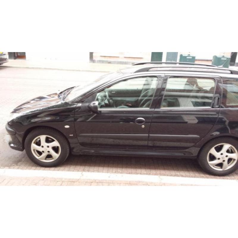 Peugeot 206 1.6 stationwagen/ lederen zetels/ Automaat /