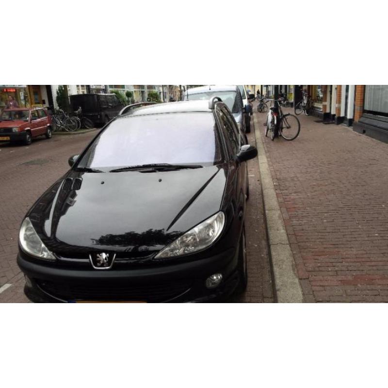 Peugeot 206 1.6 stationwagen/ lederen zetels/ Automaat /