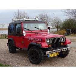 Jeep Wrangler Wrangler 1992 Rood