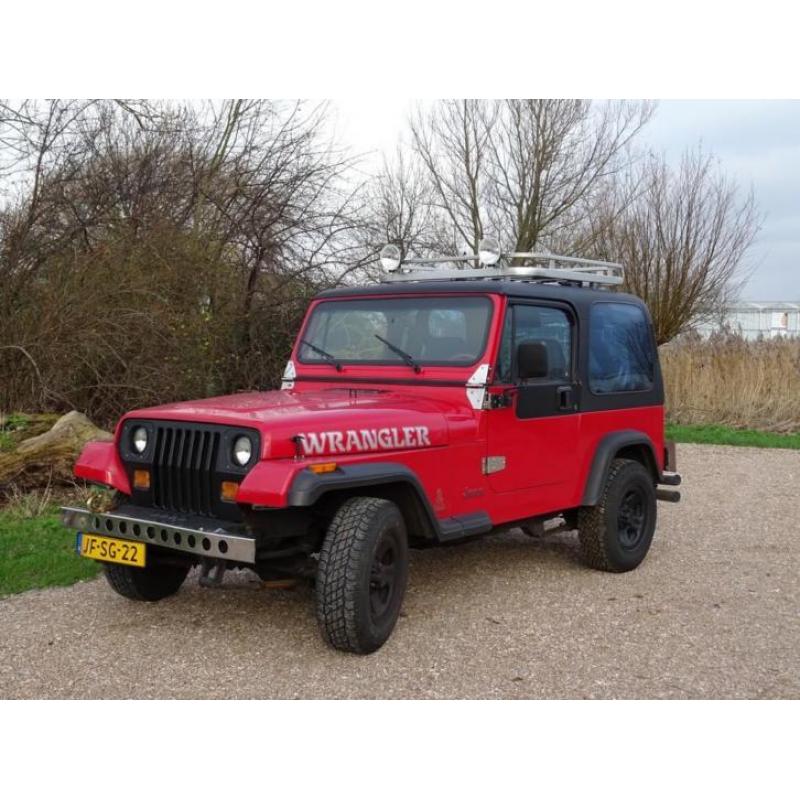 Jeep Wrangler Wrangler 1992 Rood