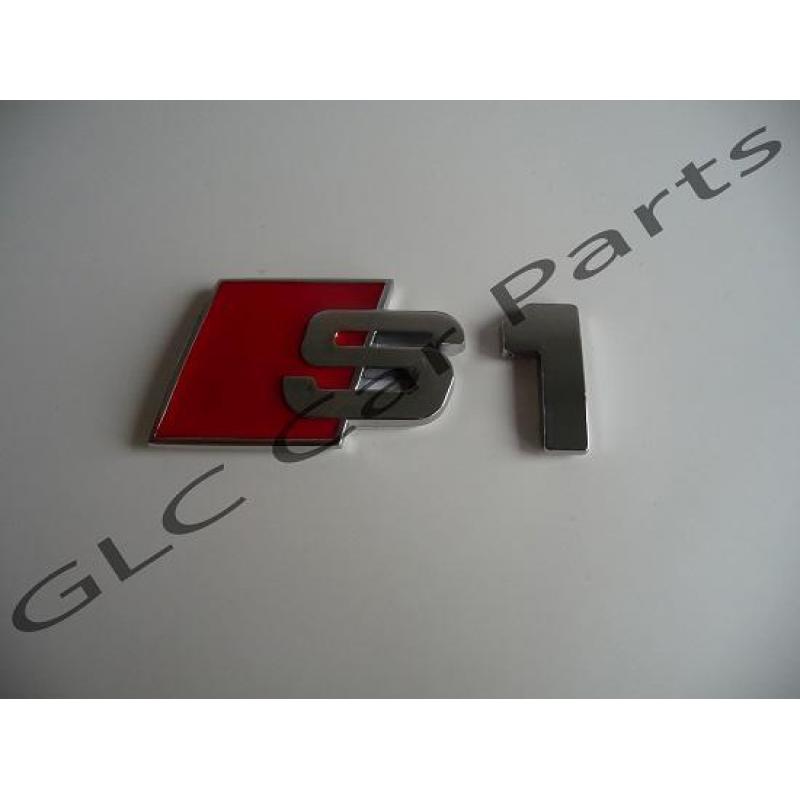 Audi s-line S1 logo / embleem AUDI