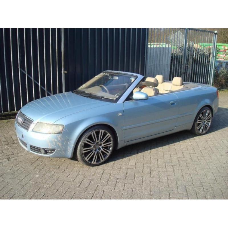 Audi A4 2.4 Cabrio onderdelen