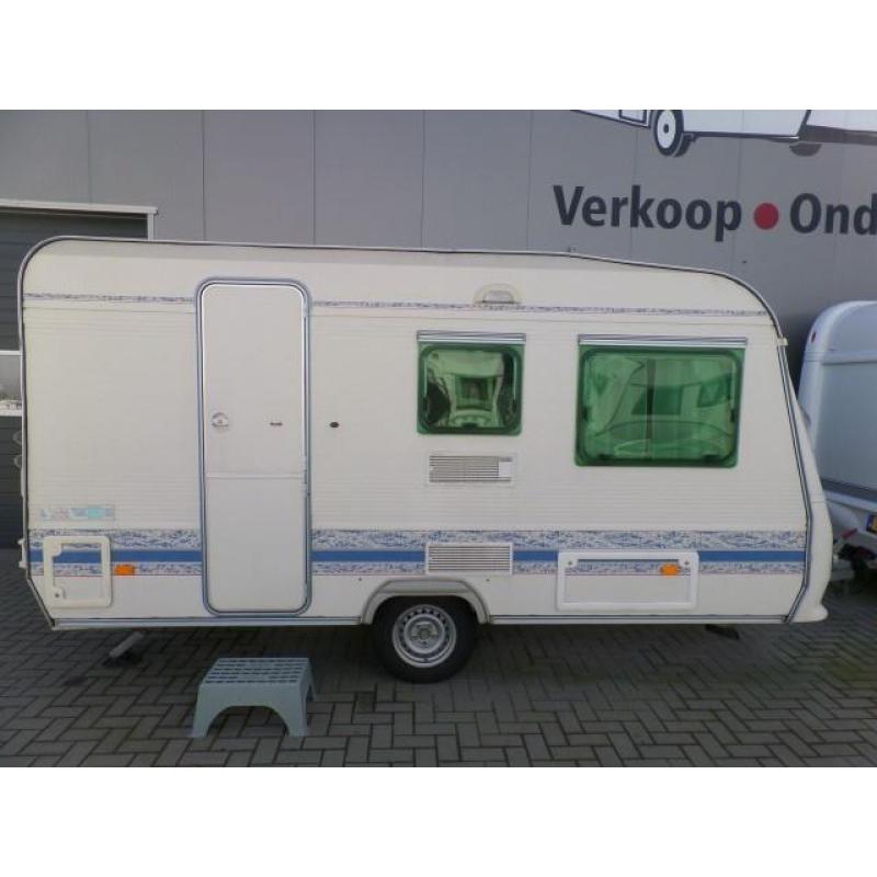 ADRIA Unica 390 DS 2002 DINETTE Treinzit 730 kg ZEERCOMPLEET