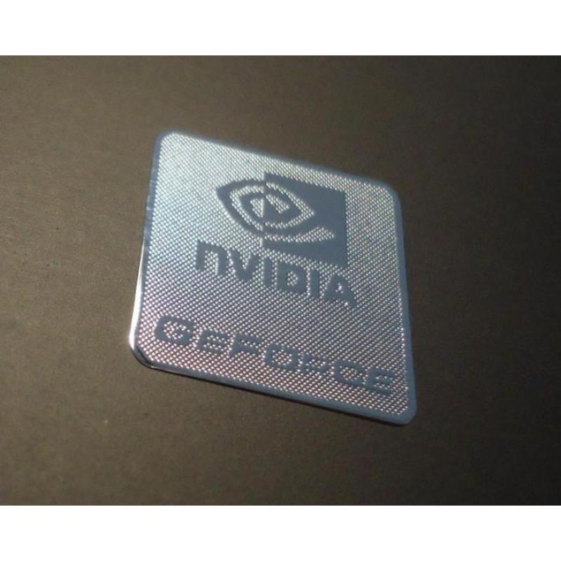 Graphics nVidia GeForce Label / Sticker / Badge / Logo [171]