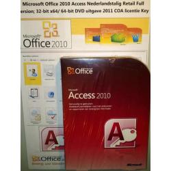 Microsoft Access 2010 Office Retail 2011 Nederlands x86 x64