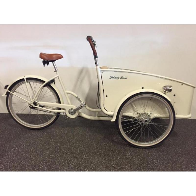 Johnny Loco Ivory bakfiets van 2199,- nu .... NIEUW!!!