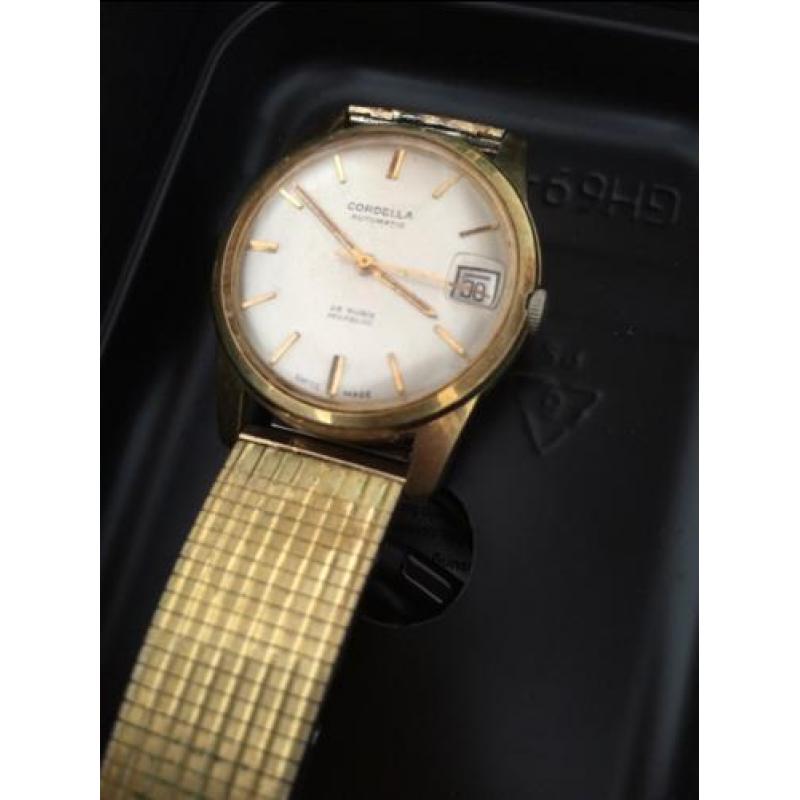 Cordella automatic swiss made 25 Rubis heren horloge