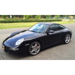 Porsche 911/ 997 Carrera 4S, handbak, sportchrono, schuifdak