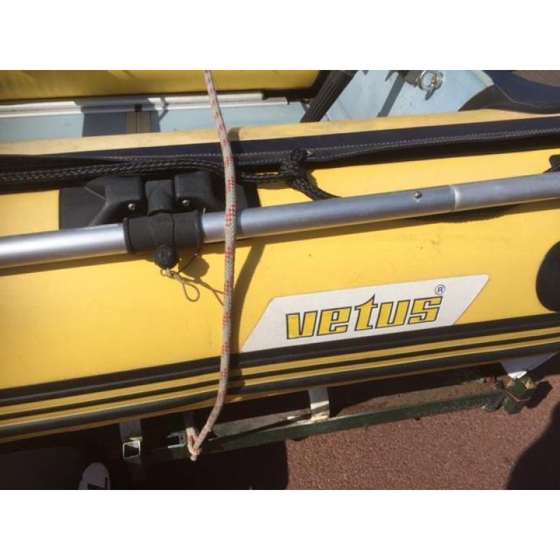 Vetus 300 incl. trailer 5 pk mariner koopje !!