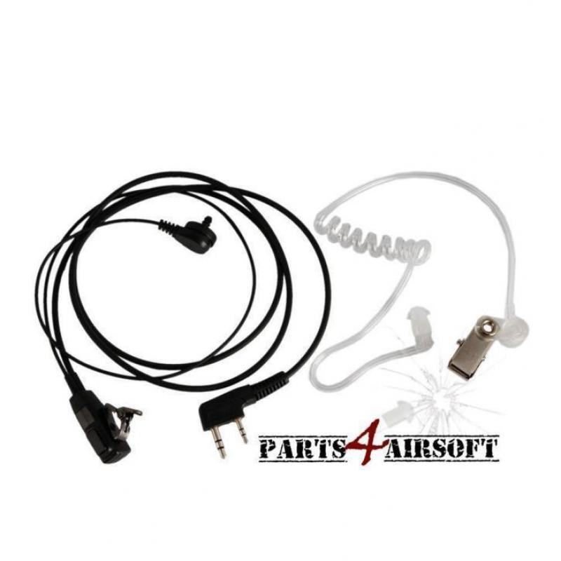 Ergonomische Earbuds - 2st - Transparant | Parts4Airsoft 26