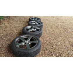 Velgen met banden (SPORT),17 inch, 5x112, golf, touran,caddy