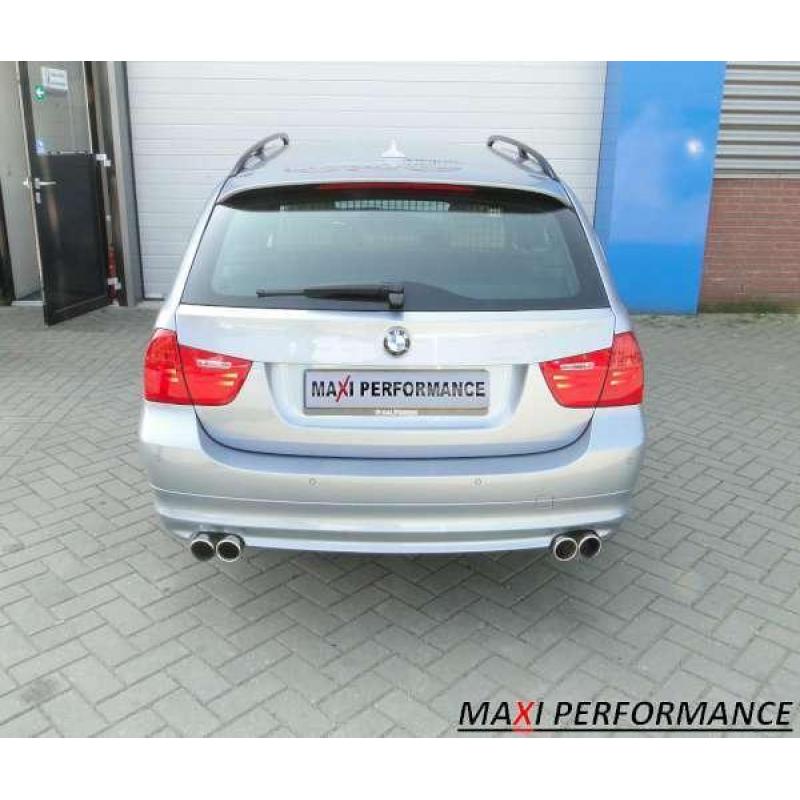 Maxi RVS Sportuitlaat Uitlaat voor E90 325D 330D 335D