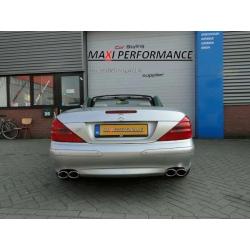 Maxi RVS Sportuitlaat Uitlaat voor SL 500 550 600