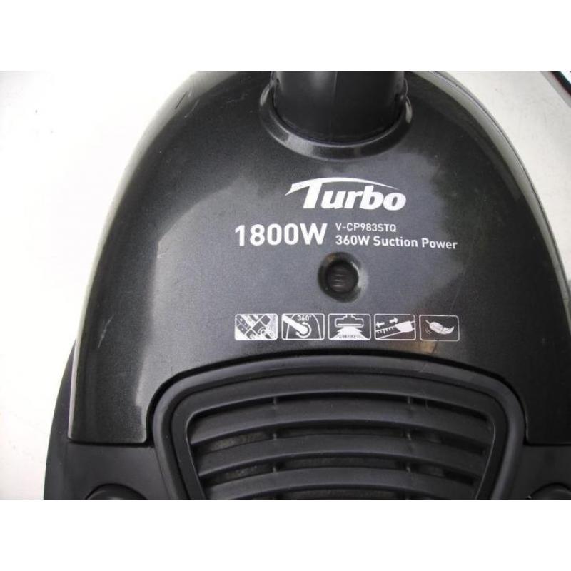 1800 Watt Turbo stofzuiger