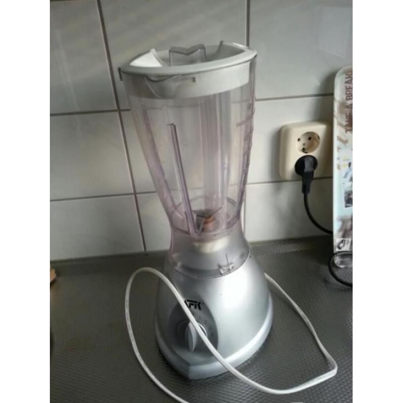 Gratis af te halen blender.