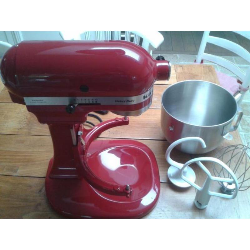 Kitchenaid heavy duty mixer, keizerrood