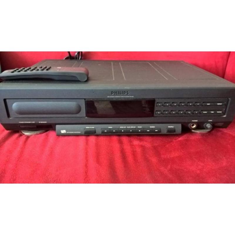 mooie PHILIPS CD 920 cd player met afstandsbediening