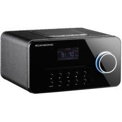 Scansonic R5 CD/FM Zwart radio