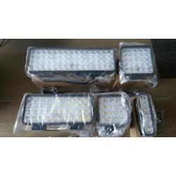 LED werklampen 12w 18w 27w 48w 75w 96w 120w en 180w ledbar