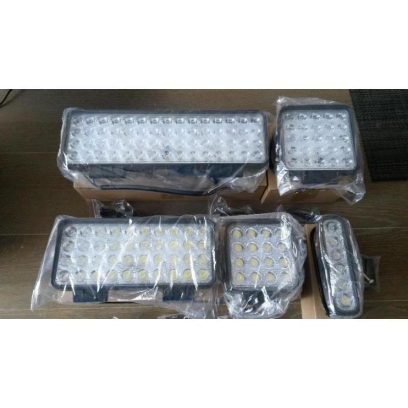 NU: LED werklampen 18w 27w 48w 75w 96w 120w en 180w