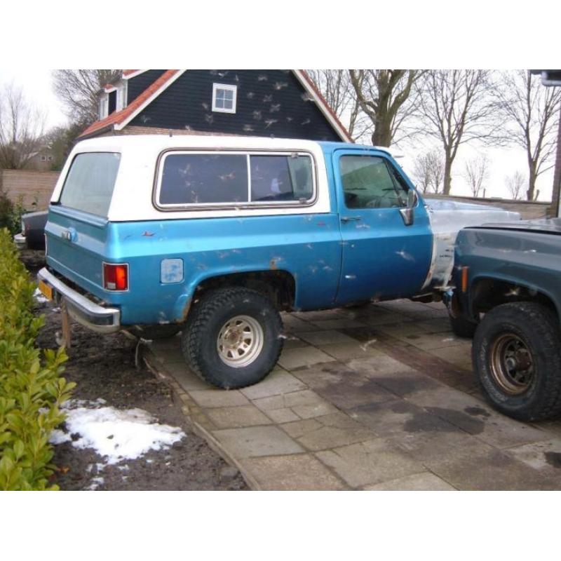 Blazer 4x4 bj 77 v8 lpg inonderdelen