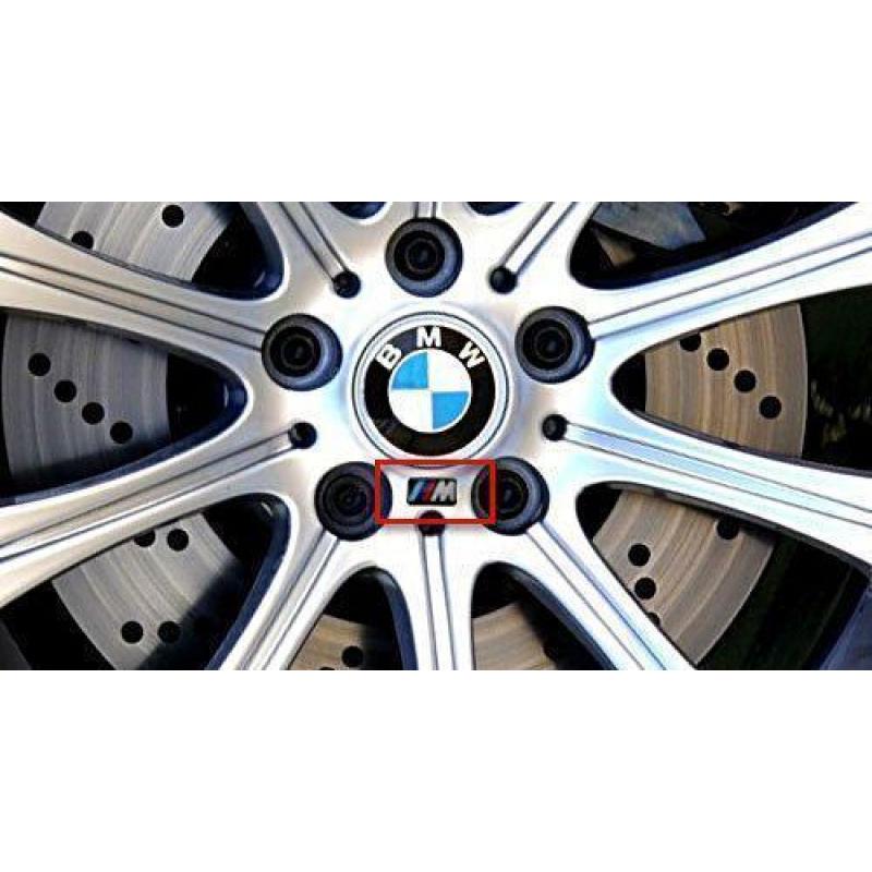 BMW M Power Alu Emblem Sticker Logo M3 M5 E46 e90