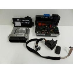 BMW 118D E81 E87 STARTSET ECU CAS Contactslot Chip kompleet