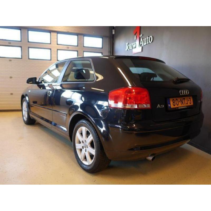 Audi A3 1.6 Pro line 75KW 3D 2008 Zwart 07-01-2017